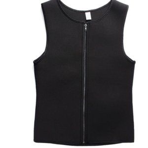 Men's Neoprene slimming zipper waist vest